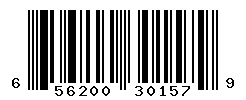 UPC barcode number 656200301579