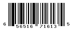 UPC barcode 656516716135