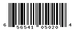 656541050204 barcode
