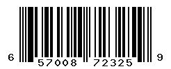 upc 657008723259 barcode image