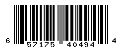 upc 657175404944 barcode image