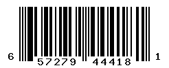 UPC barcode number 657279444181