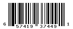 UPC barcode number 657419374491