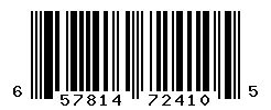UPC barcode 657814724105