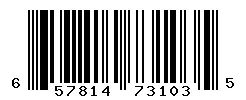 UPC barcode 657814731035