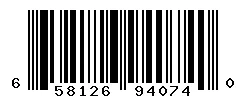 658126940740 barcode