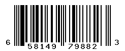 UPC barcode number 658149798823