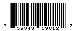UPC barcode number 658848198122 lookup