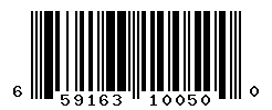 UPC barcode number 659163100500