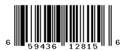 UPC barcode number 659436128156