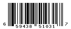 UPC barcode 659438510317
