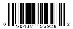 UPC barcode 659438559262