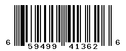 UPC barcode number 659499413626