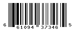 UPC barcode number 661094373465