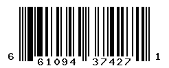 UPC barcode number 661094374271