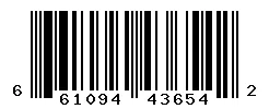 661094436542 barcode