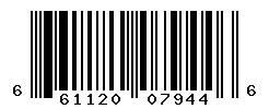UPC barcode number 661120079446