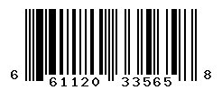 UPC barcode number 661120335658