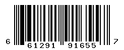 UPC barcode number 661291916557