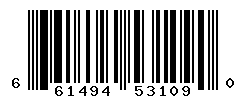 UPC barcode number 661494531090