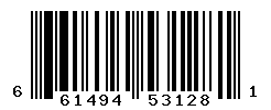 UPC barcode number 661494531281