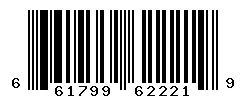 661799622219 barcode