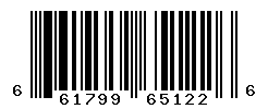 UPC barcode number 661799651226