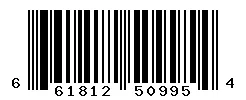 UPC barcode 661812509954