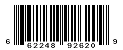 UPC barcode 662248926209