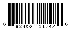 upc 662400117476 barcode image