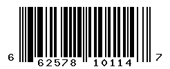 UPC barcode number 662578101147