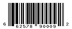 UPC barcode number 662578900092