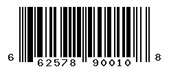 UPC barcode number 662578900108