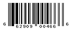 UPC barcode number 662909004666 lookup