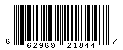 upc 662969218447 barcode image