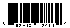upc 662969224134 barcode image