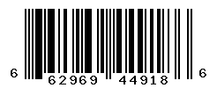 upc 662969449186 barcode image