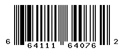 664111640762 barcode