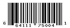 UPC barcode number 664111750041