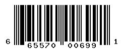 UPC barcode number 665570006991