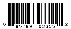 UPC barcode number 665789933552
