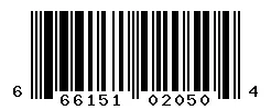 666151020504 barcode