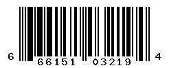 UPC barcode number 666151032194