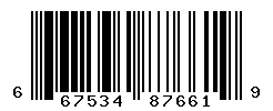 UPC barcode number 667534876619