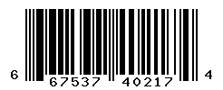 UPC barcode number 667537402174