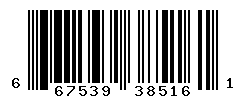 UPC barcode number 667539385161