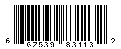 UPC barcode number 667539831132