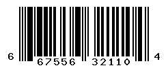 UPC barcode 667556321104