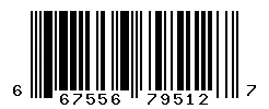 UPC barcode 667556795127