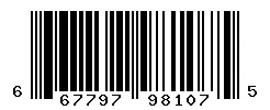 UPC barcode 667797981075